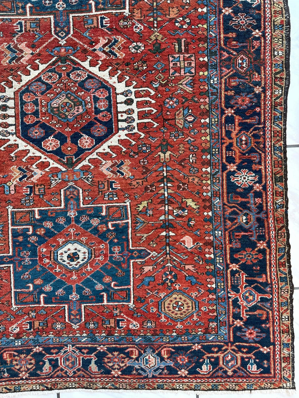 Persian - Heriz(Karadja) 5' × 6'