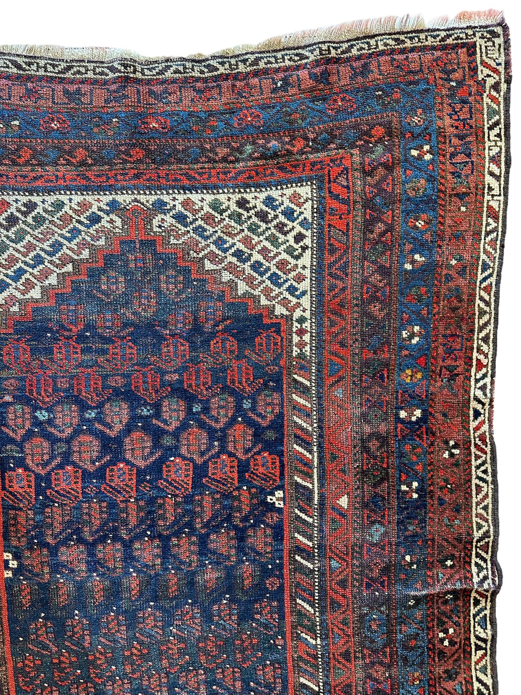 Antique Kurdish - Paisely Rug 4’6” x 7’