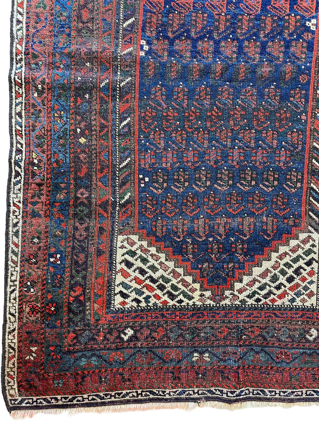 Antique Kurdish - Paisely Rug 4’6” x 7’