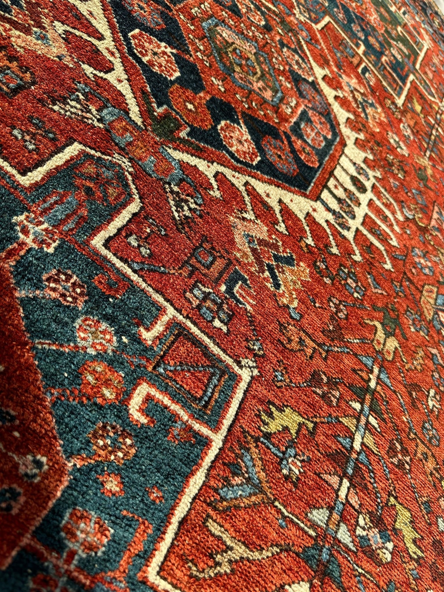Persian - Heriz(Karadja) 5' × 6'