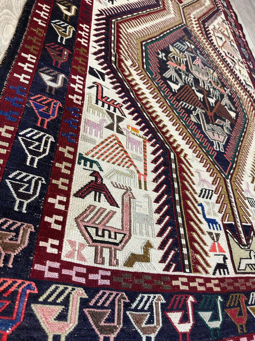 Caucasian Soumak 3' × 9'
