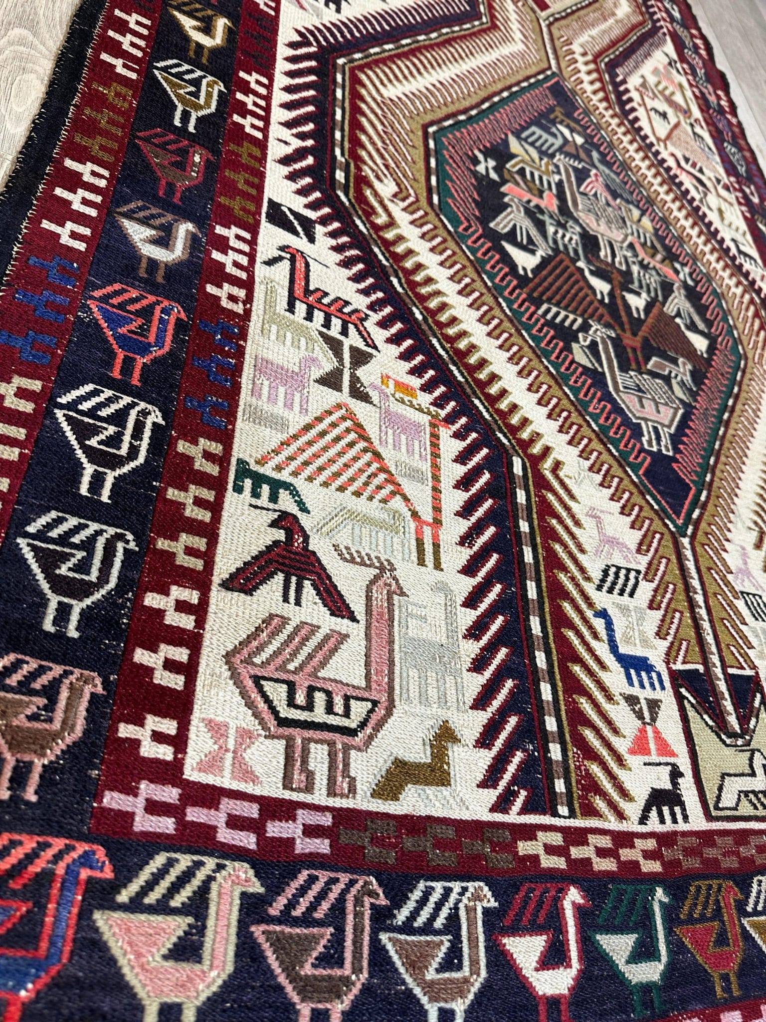Caucasian Soumak 3' × 9'
