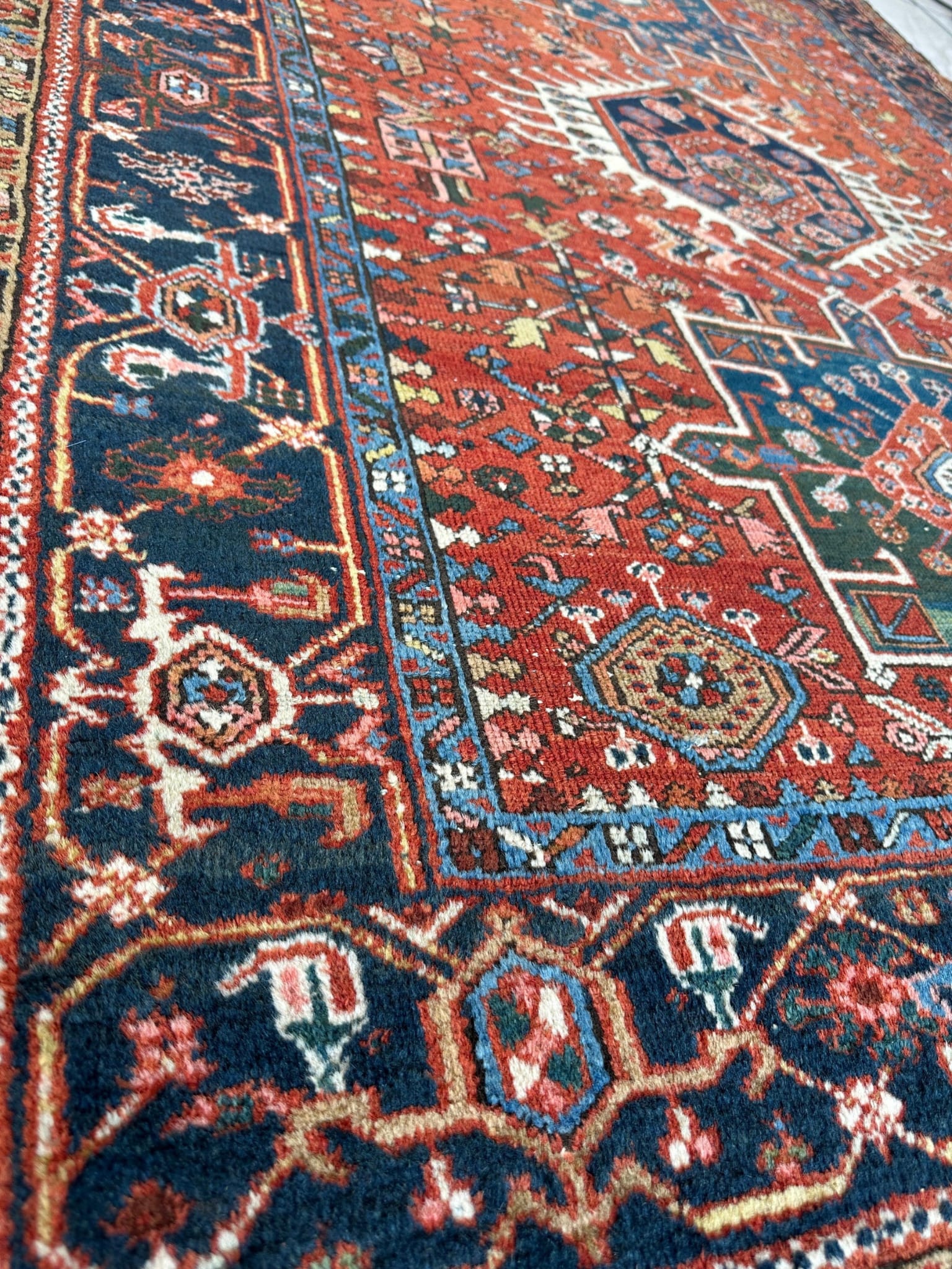 Persian - Heriz(Karadja) 5' × 6'