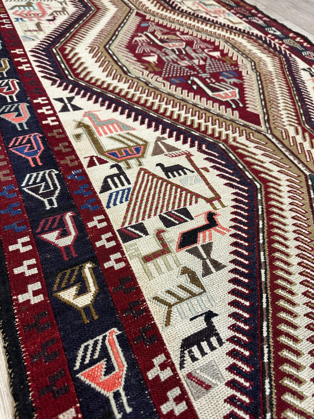 Caucasian Soumak 3' × 9'