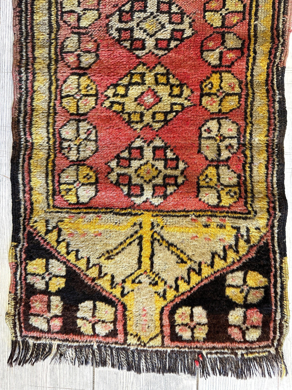 Small Vintage Anatolian Rug 18"×34"