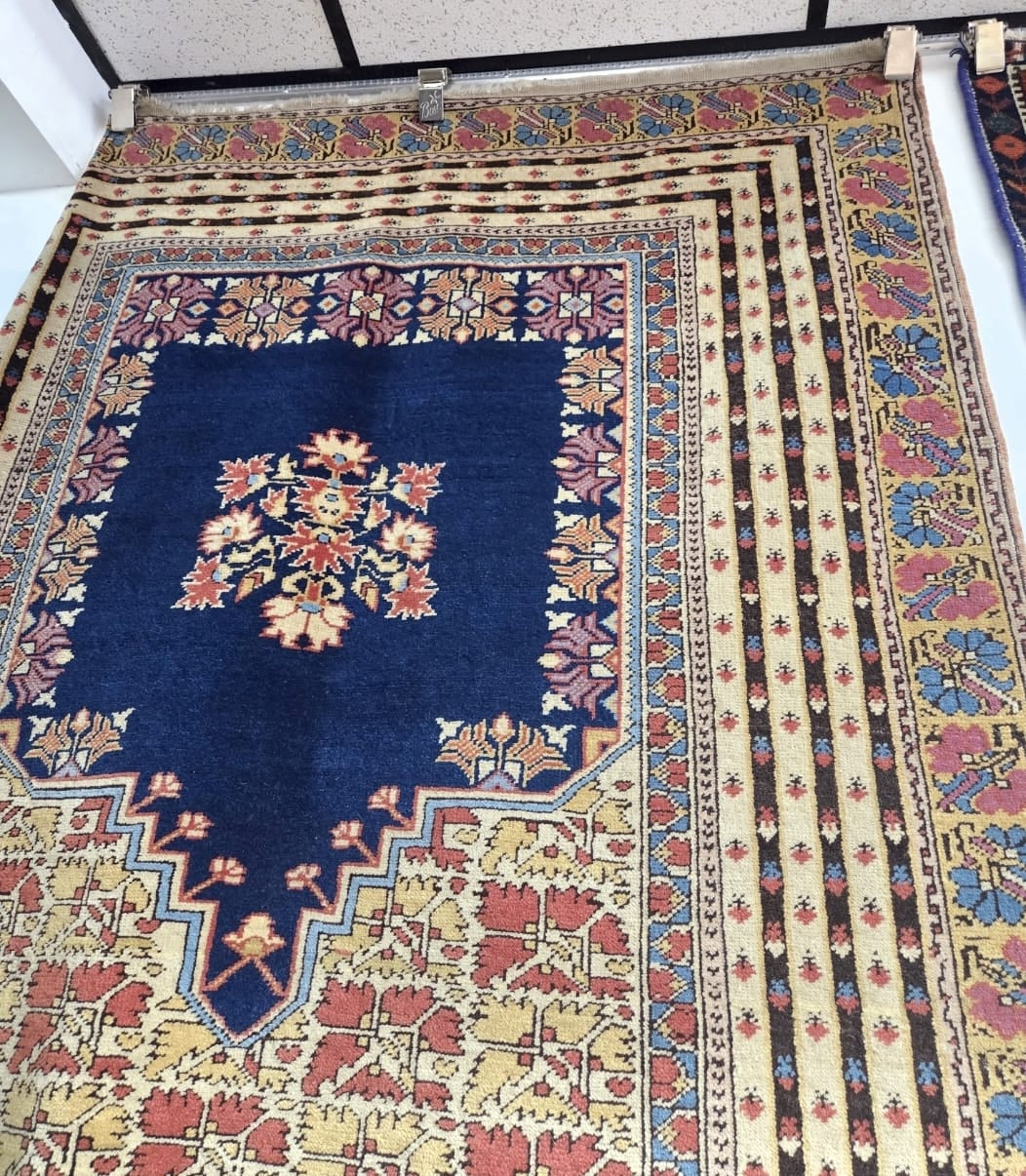 Antique Anatolian-Turkish prayer rug 5 × 8 size range